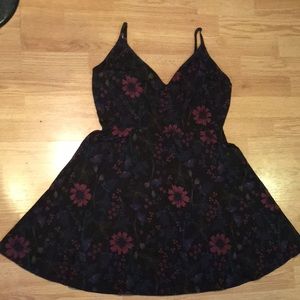 Black Floral Dress
